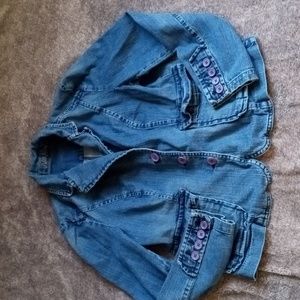 Kikit Jeans blazer style denim jacket